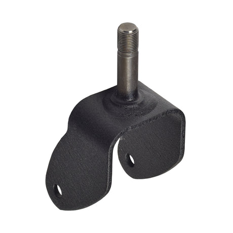 Fork and Stem Assembly for the Invacare Pronto M51 and M91 with SureStep, featuring a close-up of the black metal piece with a screw and nut.