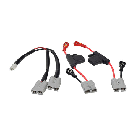 Battery Wiring Harness Kit for the Invacare L-3X mobility scooter showing an assortment of electrical cables and connectors.