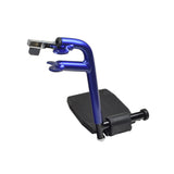 Right Side Footrest for the Invacare Transport Wheelchair, featuring a sturdy design with a metal attachment, specifically crafted as a replacement part for the wheelchair’s right side.