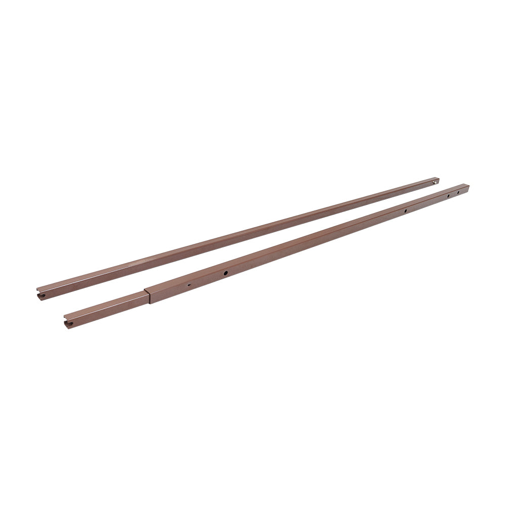 80 Hi-Low Drive Shaft Assembly for Invacare Homecare Beds, showing a pair of sturdy metal rods designed for compatibility with electric and semi-electric models, essential for bed functionality.