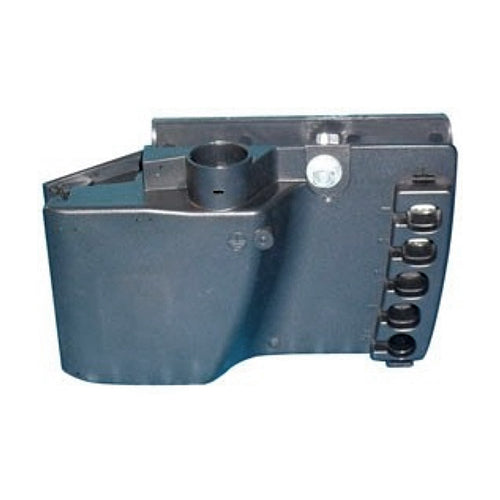 Controller Junction Box for the Invacare 5310IVC Semi-Electric Hospital Homecare Bed, featuring a close-up of a black plastic object with various holes, essential for connecting bed controls.