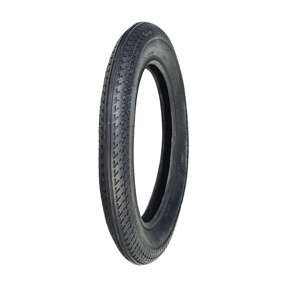 12-1/2x2-1/4 Kick Scooter Tire with K912 Street Tread, close-up view showing detailed tread pattern, suitable for pavement riding, available with optional inner tube for enhanced durability.