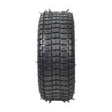 9x3-1/2 (9x3.50-4) scooter tire with prominent spikes, designed for various scooter applications, fitting rims 3-1/2 to 4 wide.