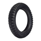 12-1/2x2.75 Dirt Bike Tire for Avigo Extreme Motorcross Bike, featuring a knobby tread with spikes, designed for off-road capabilities.