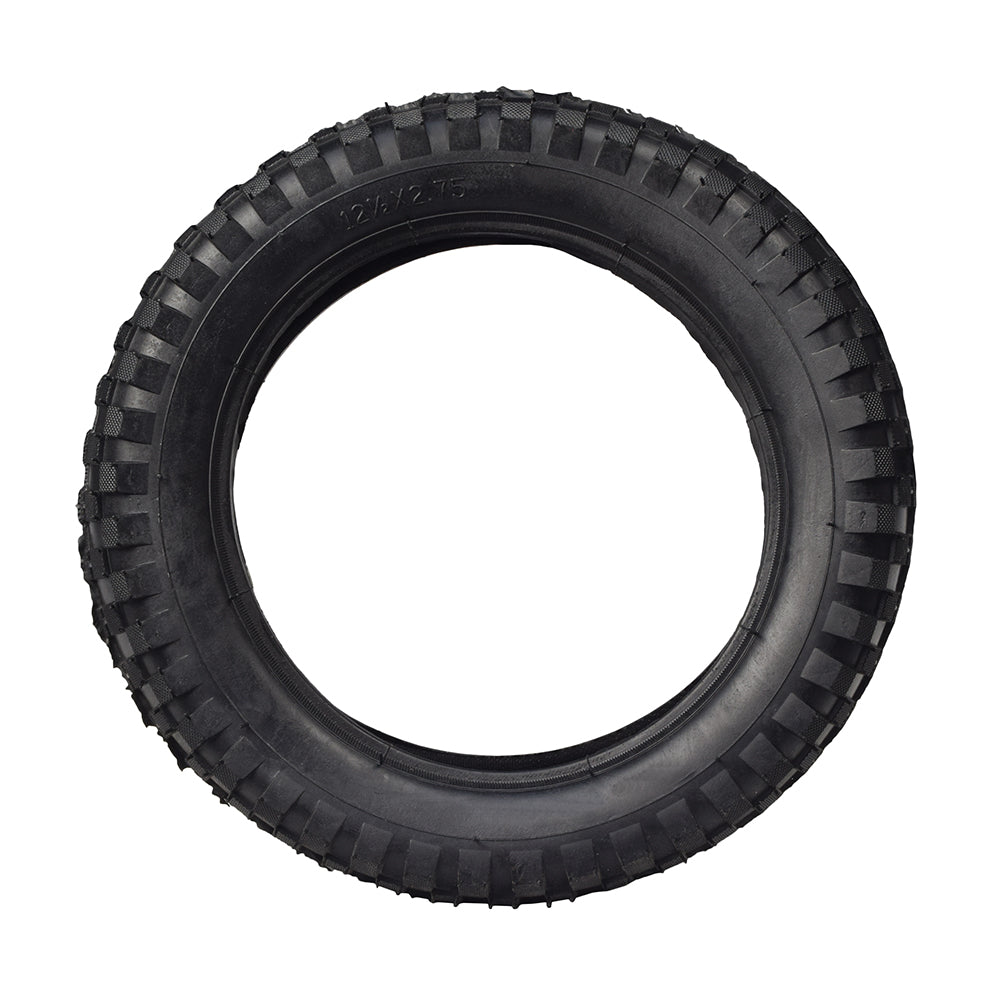 12-1/2x2.75 Dirt Bike Tire for Avigo Extreme Motorcross Bike featuring a knobby tread pattern designed for off-road use.