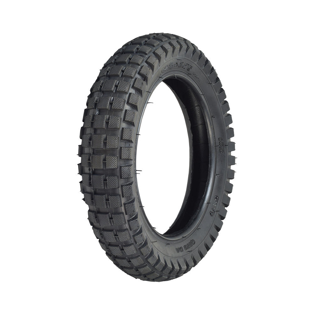 12-1/2x2.75 Dirt Bike Tire with KF824 Knobby Tread for the Fit Right FRP DB001 50cc Dirt Bike, featuring robust tread for optimal grip and compatibility with scooters and other dirt bike models.