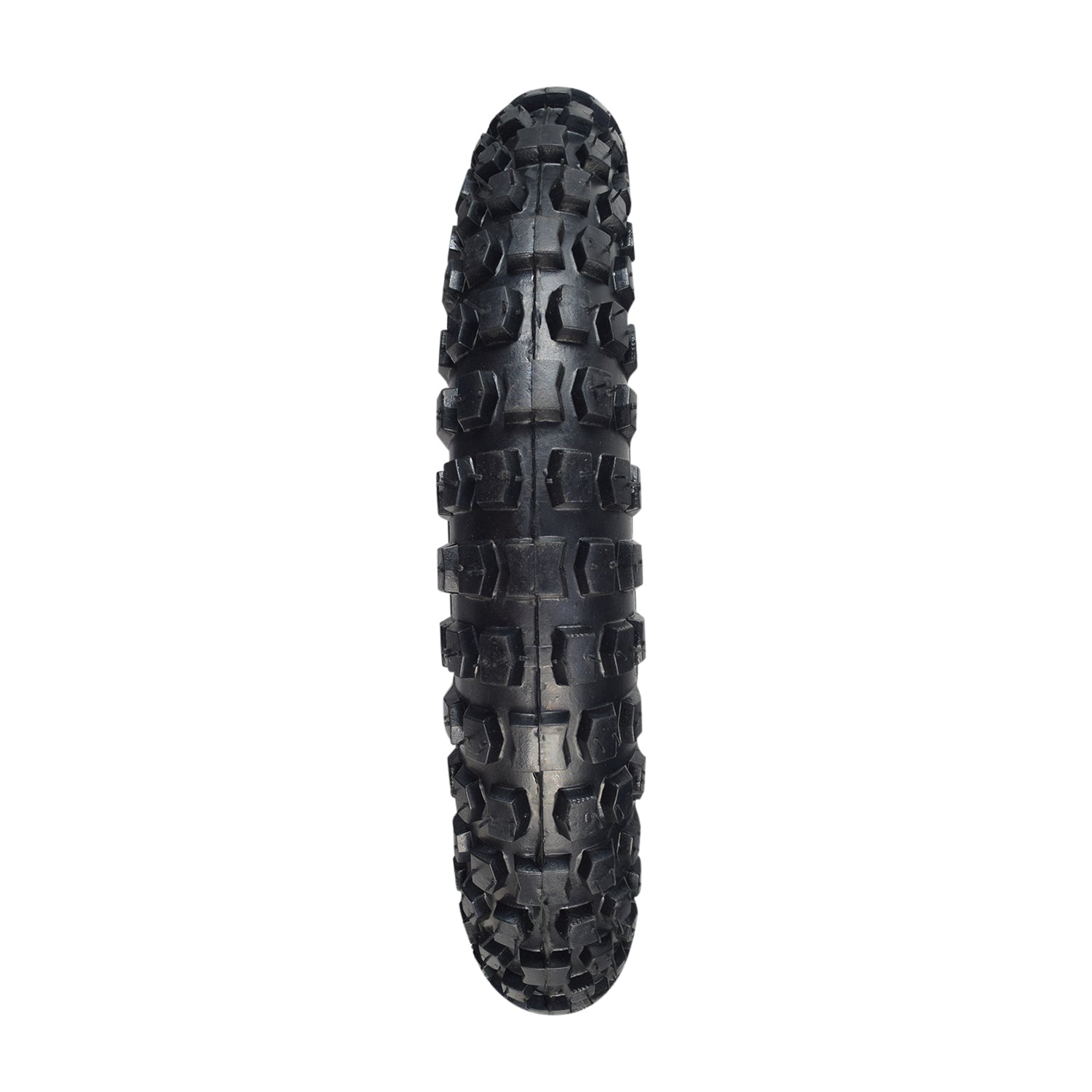 3.00-10 Tire with Knobby Tread for 49cc, 50cc, & 70cc Dirt Bikes, featuring durable black treads for enhanced grip and performance. Ideal for mini dirt bikes, offering optional inner tubes for a complete fit.