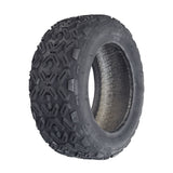 10x4.00-6 Minimoto ATV Tire with Q127 Tread, showcasing durable rubber material and detailed tread pattern, designed specifically for Minimoto ATVs.