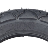 12-1/2 x 2-1/4 (57-203/62-203) Tire for Schwinn S350 electric scooter, featuring a close-up of the black rubber tire with visible numbers and detailed tread pattern for enhanced traction.