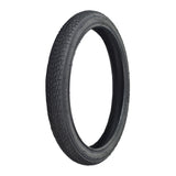 16x1.75 tire for jogging strollers, folding bikes, and recumbent three-wheel bikes, featuring a tread pattern with radiating shallow grooves for traction and smooth control on various surfaces.