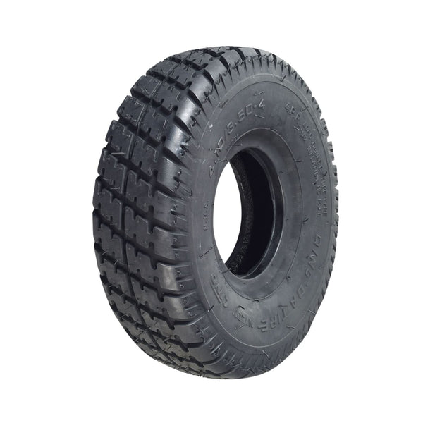 4.10/3.50-4 Tire & Tube Set With Knobby Tread – For Scooter, Mini ATV, Go-Kart