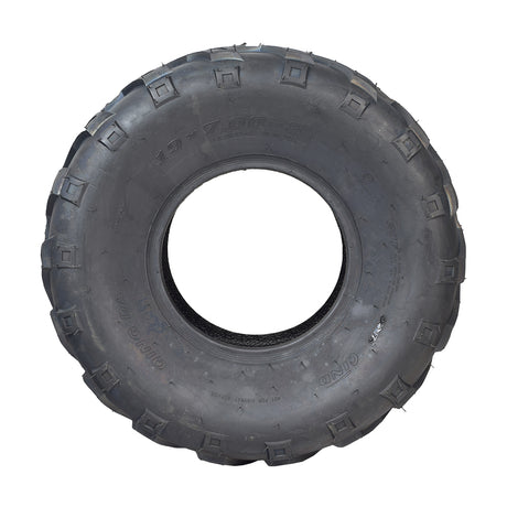 19x7.00-8 V-Tread Tire for Coolster ATVs featuring an aggressive V-tread design for superior traction in diverse terrains. Ideal for small engine ATVs and specialty dirt bikes.