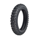 2.5-10 Tire & Tube Set for Baja, Honda, Minimoto, Motovox, & Razor Dirt Bikes featuring a close-up view of the black rubber tire with distinct tread patterns.