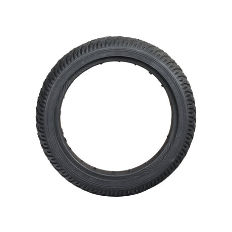 6.5 Tire for the IO Hawk Hoverboard, a durable, non-inflatable solid tire with a tread pattern designed for hard surface riding, suitable for most self-balancing hoverboard models.