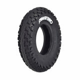 200x50 (8x2) Tire for the Razor Phase Two & RDS Dirt Scooters, showcasing a close-up view of the tread and sidewall, ideal for off-road kick scooters.