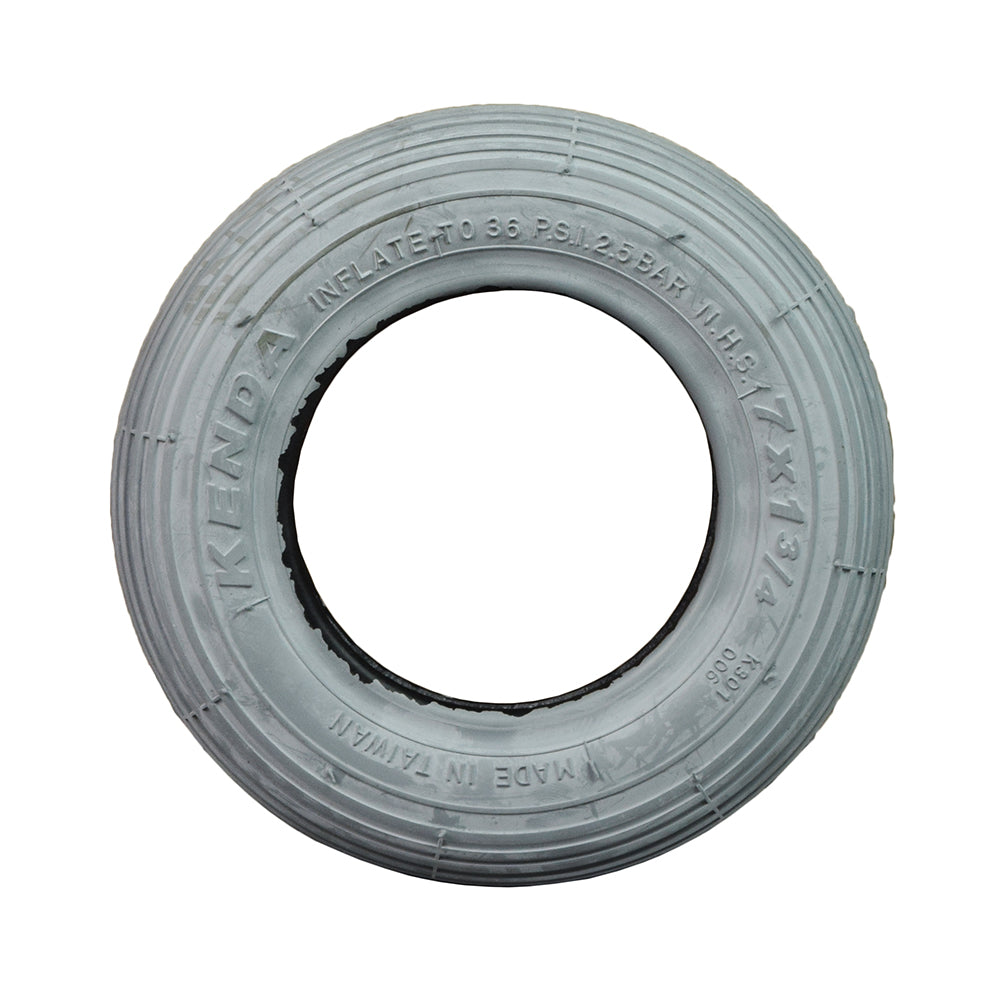 7"x1-3/4" Pneumatic Mobility Tire with K301 Ribbed Tread