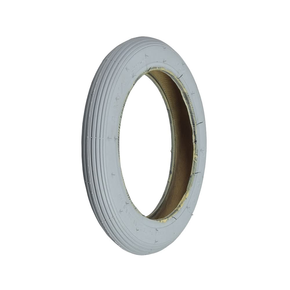 Kenda K23B grey ribbed caster tire