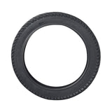 16x2.50 Tire for Bikes & Scooters with directional tread pattern, ideal for all-season use on 12 bike rims or scooters, ensuring excellent traction and water displacement.