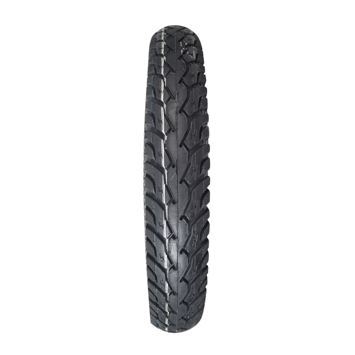 16x2.50 Tubeless Pneumatic Tire for X-Treme Electric Scooters, featuring a close-up view of its directional P1095 tread pattern designed for optimal performance and compatibility with select e-scooter and jogging stroller models.