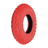 Crisp 200x50 (8x2) Dirt Scooter Tire, featuring a robust knobby tread for versatile terrain performance. Close-up highlights the tire's textured surface, designed for superior grip on dirt, gravel, and hardtop surfaces.