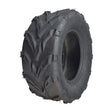 16x6-8 Rear Tire with V-Tread for Hammerhead & TrailMaster Go-Karts, featuring a pronounced QD116 V-tread pattern for optimal performance on loose surfaces like sand and gravel.