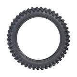 90/100-16 Dirt Bike Tire with QD015 Knobby Tread featuring aggressive spikes for enhanced off-road traction, ideal for motocross and muddy terrains.