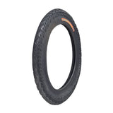 16x2.50 (64-305) tire for X-Treme electric scooters and bikes, featuring a directional tread pattern for excellent traction and water displacement. Suitable for front or rear rims, seen on a white background.