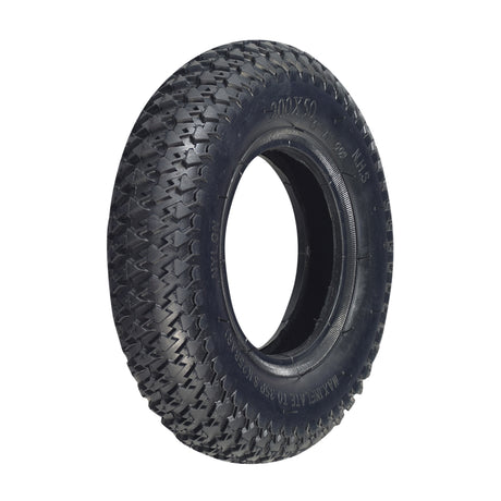 200x50 (8x2) Tire with Knobby Diamond Tread for the Razor Dune Buggy, showcasing a raised diamond-shaped knob texture for enhanced traction on loose surfaces.