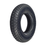 200x50 (8x2) Tires for the Razor Dune Buggy (Set of Four) showing a close-up of the black tire with a detailed tread pattern designed for versatile terrain use.