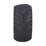 13x5.00-6 Tubeless Pneumatic Tire for the MotoTec Off Road 48V 1000W Go-Kart, featuring a close-up view of its curved tread pattern and durable synthetic rubber construction.