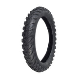 12-1/2 x 2-1/4 Dirt Bike Tire with E351 Knobby Tread for Razor MX125 & SX125, featuring a close-up of its rugged, well-defined tread pattern designed for versatile terrain.