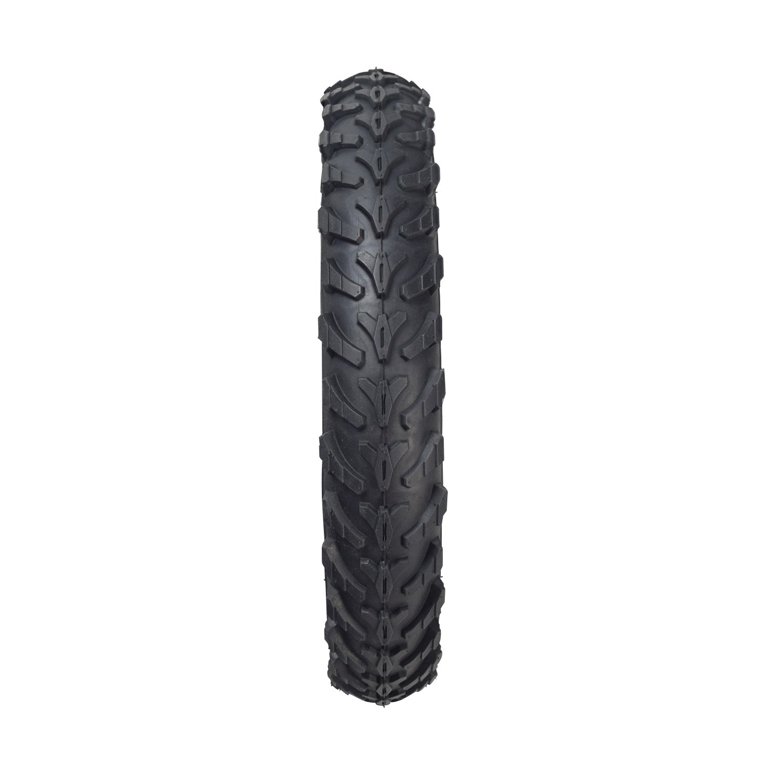 12-1/2 x 2-1/4 Dirt Bike Tire with E351 Knobby Tread for Razor MX125 & SX125, close-up showing detailed tread pattern.