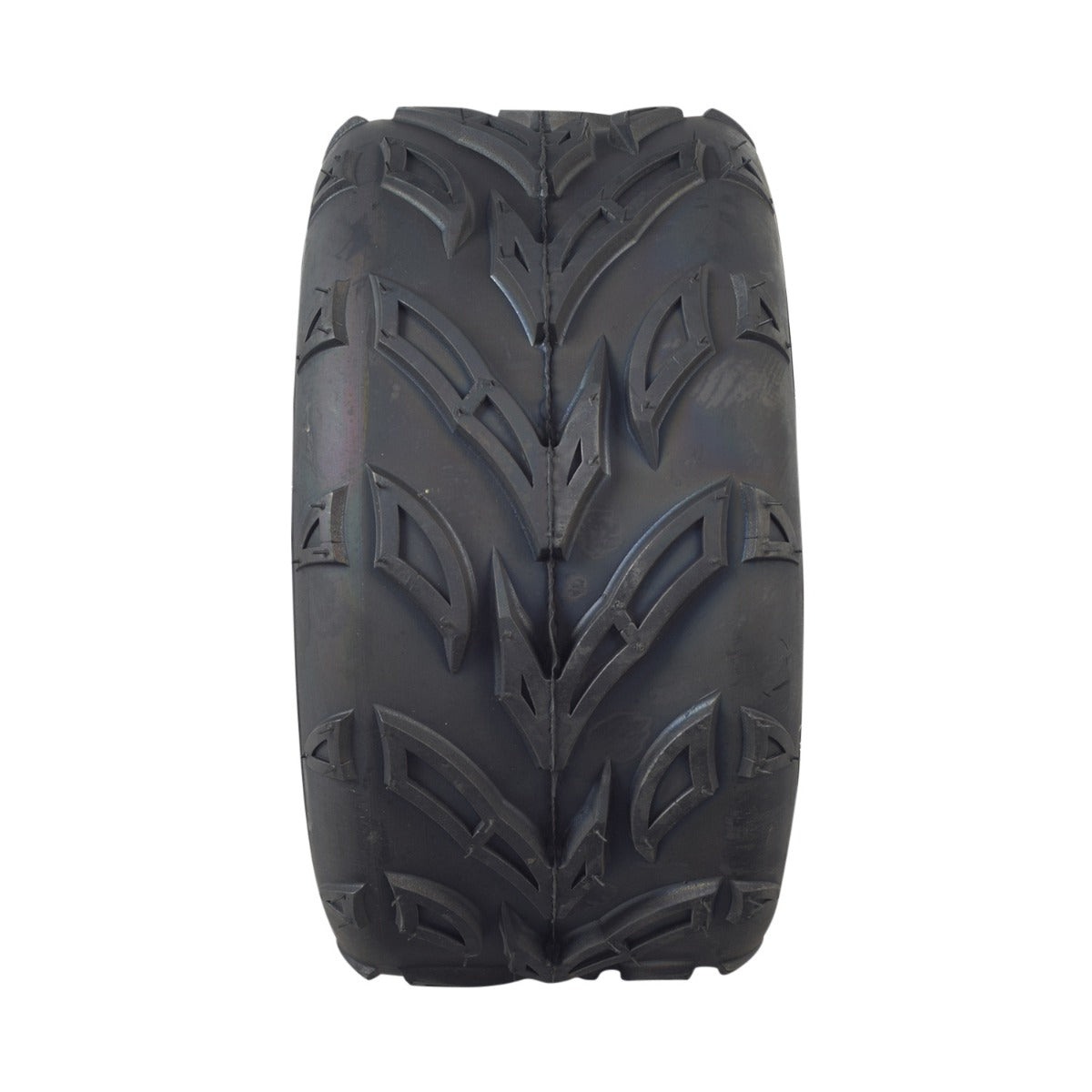 16x8.00-7 V-Tread ATV & Go-Kart Tire with aggressive V-pattern for superior traction on mud, grass, and hard-packed dirt. Ideal for small engine ATVs and go-karts, ensuring optimal control in various terrains.