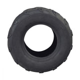 16x8-7 Rear Tire for the Realtree RTK200 Go-Kart, featuring a bold V-tread design, offering superior traction on loose surfaces like mud, sand, and gravel.