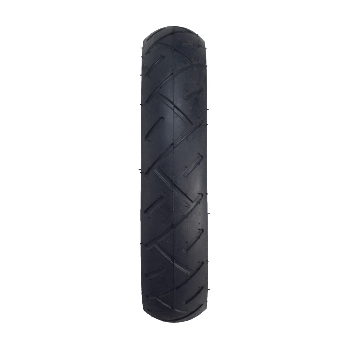 10x2.125 Tire & Tube Set for the Swagtron SwagCycle, featuring a distinctive diamond tread pattern, perfect for rear wheels on SwagCycle e-bikes and compatible with various other models using 6 rims.