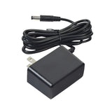 6 Volt 0.5 Amp Coaxial Battery Charger for the Elegant Electronix Bumper Car with Parental Remote, featuring a black power adapter with an attached wire and a cylindrical male coaxial plug connector.