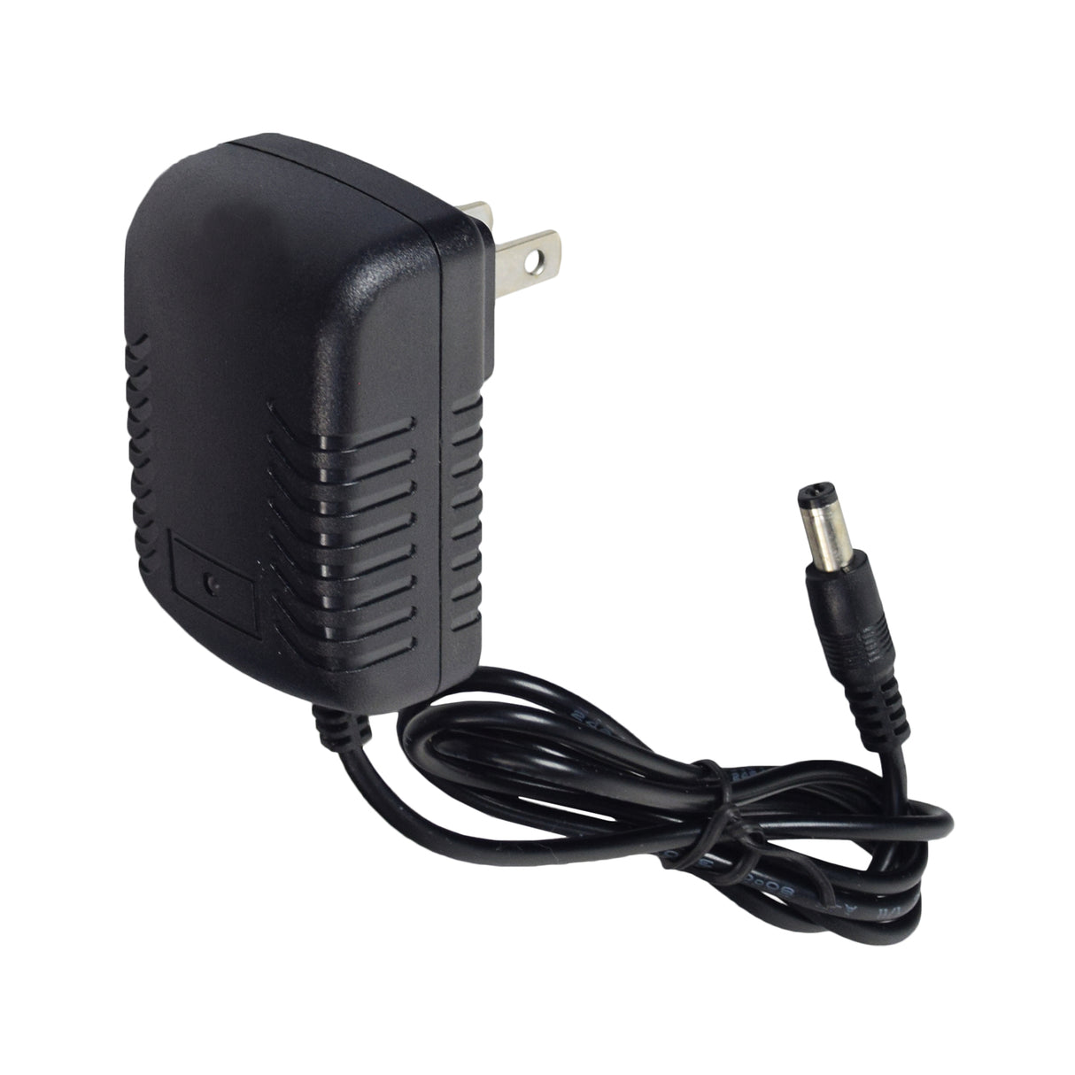 6 Volt 0.5 Amp Coaxial Battery Charger for the Kidzone Ride-On Toy Bumper DIY Race Car, featuring a black power adapter with an attached power cord and male coaxial plug connector.