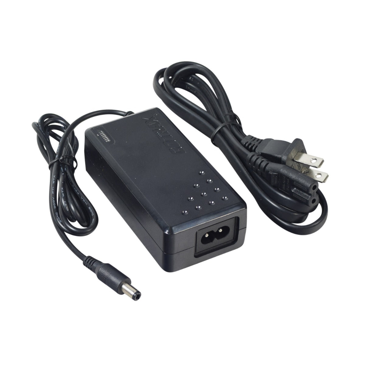 Original 42 Volt 1.5 Amp Charger for GOTRAX Apex & GXL V2 Electric Scooters, featuring a black power cord with a coaxial connector plug designed for safe and efficient charging.