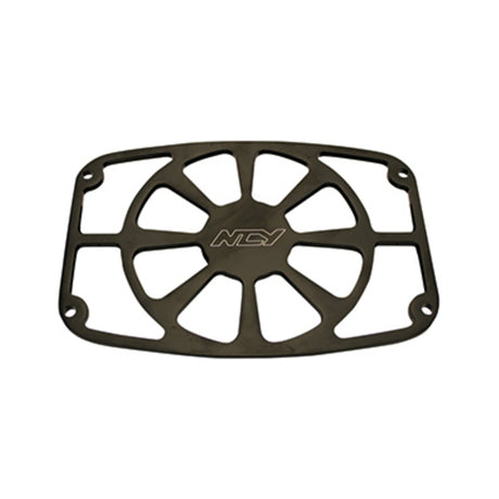 Radiator Cover for the Honda Ruckus (NPS50), featuring a sleek circular design with a central logo, offering a stylish and efficient upgrade to your scooter’s existing radiator cover.