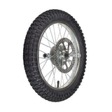 Complete Front Wheel Assembly for the Razor SX500 McGrath Dirt Rocket