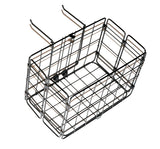 Folding Front Basket for Ranger Mobility Scooters: A wire basket designed for convenient attachment, ideal for carrying items while using a Ranger mobility scooter.