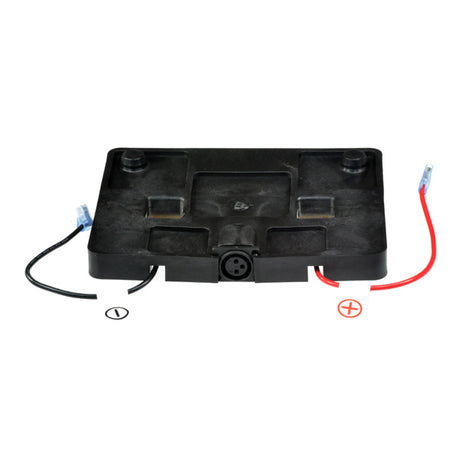 Battery Pack Harness Kit for the Rascal MicroBalance 170, featuring a black plastic box with wires and connectors, designed for easy installation.