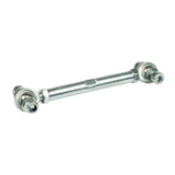 Razor Dirt Quad Tie Rod with Nuts and Screws, featuring a close-up view of the metal rod and its attached nuts and screws, essential for the steering mechanism assembly.