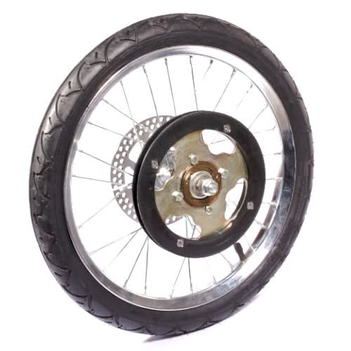 Razor E500S Rear Wheel Assembly - Chain Drive – Monster Scooter Parts