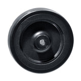 Rear Anti-Tip Wheel for the Golden Technologies Alante (GP201); solid black wheel with a central hole, designed as a direct OEM replacement for enhanced safety.