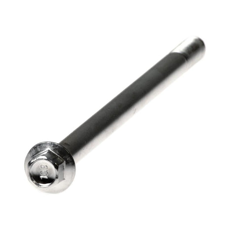 Close-up of the Rear Axle for the Motovox MVS10 Stand Up Scooter, a shiny steel rod measuring 6-11/16 in length, essential for robust scooter performance.