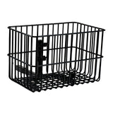 Large Square Rear Basket with Mounting Bracket for the ActiveCare Osprey and Prowler Scooters, featuring a durable black wire frame designed for enhanced storage and functionality.