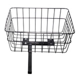 Rear Basket with Bracket Knob for the Invacare Leo and Lynx L-3X Scooters, featuring a black wire basket with a handle, designed to enhance convenience and versatility.