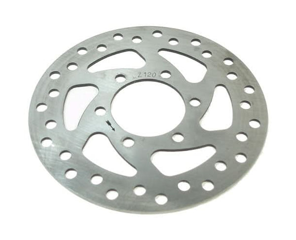Rear Brake Disc Rotor For Honda Rincon, Rubicon TRX650 TRX680 ATV - Drilled & Slotted