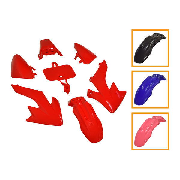 MTX50Rのボディパーツセット 赤 Fender & Body Panel Set for the Razor MX500 & MX650 Dirt Bike